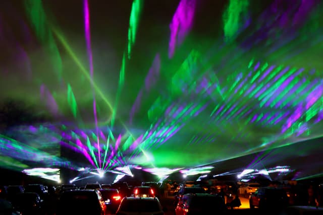 Laser Light Show | Emerald Owl Productions