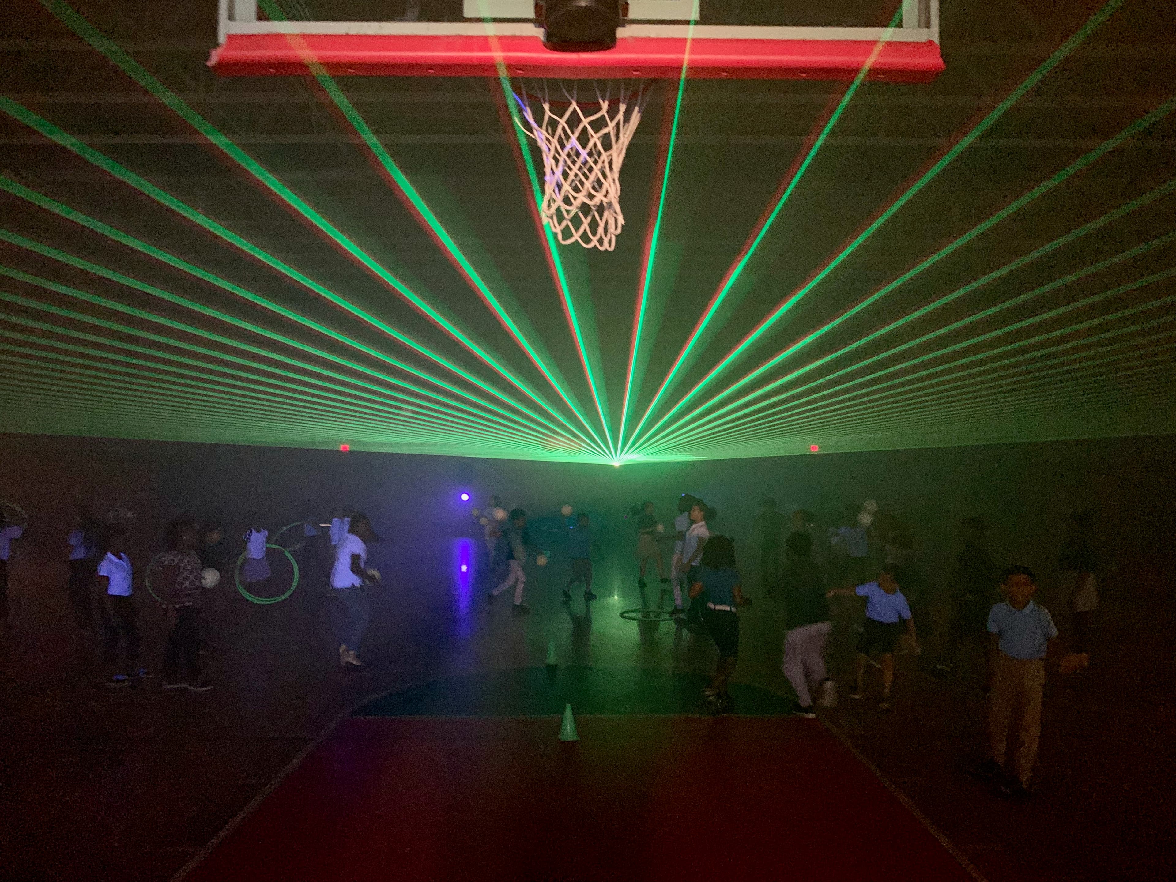 Glow sports action shot 2